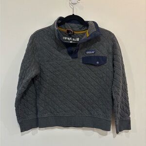 Patagonia Quilted Snap Pullover Sweatshirt